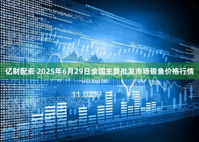 亿财配资 2025年6月29日全国主要批发市场银鱼价格行情